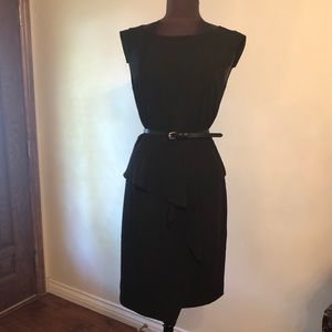 Black cocktail dress